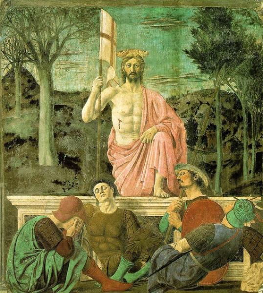 Resurection by Piero della Francesca