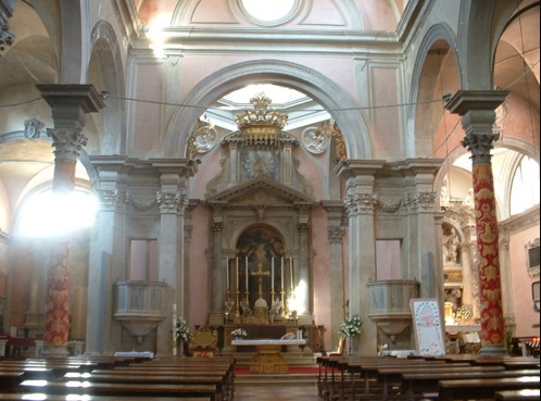 Interior of San Canciano Interior of San Canciano
