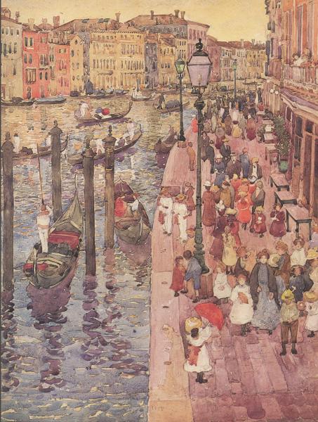 The Grand Canal by Maurice Prendergast