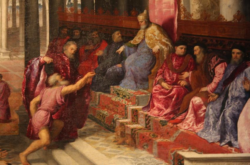 Presentation of the ring to Doge, Bordone