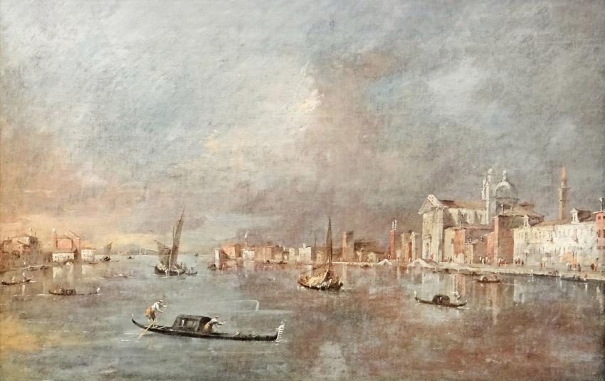 La Canal de la Giudecca, by F. Guardi