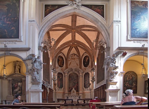 Interior of S. Giovanni Evangelistra Interior of S. Giovanni Evangelistra