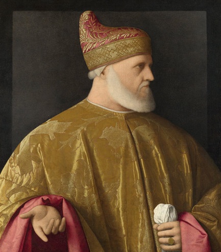 Catena's portrait of Doge Andrea Gritti Catena's portrait of Doge Andrea Gritti