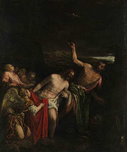 Baptism of Christ, by Jacopo Bassano