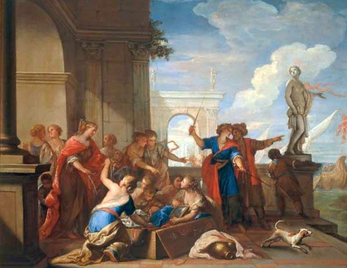 Achilles on Skyros, by N. Bambini Achilles on Skyros, by N. Bambini