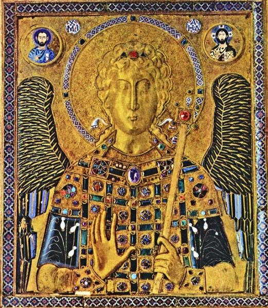 10th-century icon of St Michael, St Mark's 10th-century icon of St Michael, St Mark's