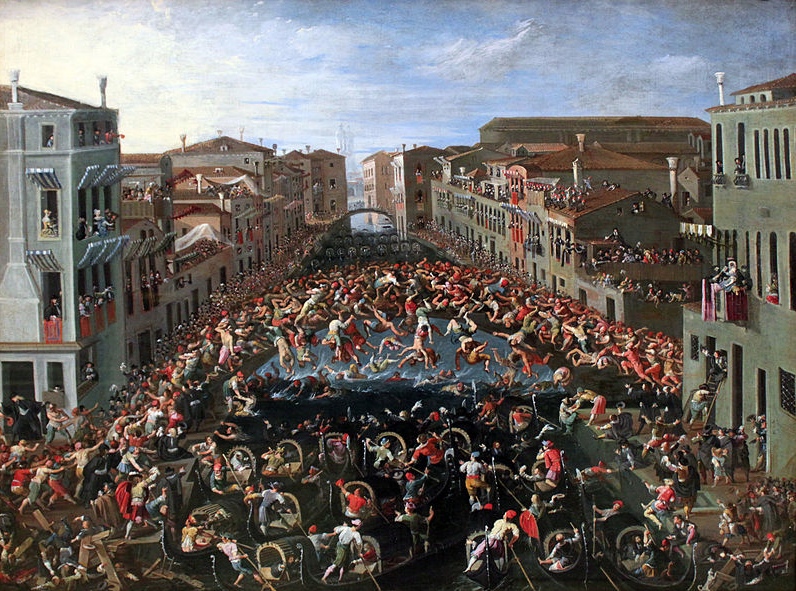 Heintz Wettstreit, Ponte dei Pugni (1673) Heintz Wettstreit, Ponte dei Pugni (1673)