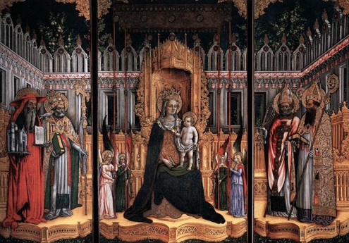 Tryptych in the Accademia Tryptych in the Accademia