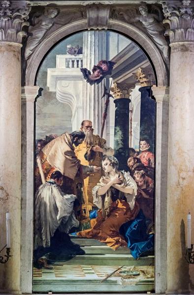 Last Communion of St Lucy, Tiepolo