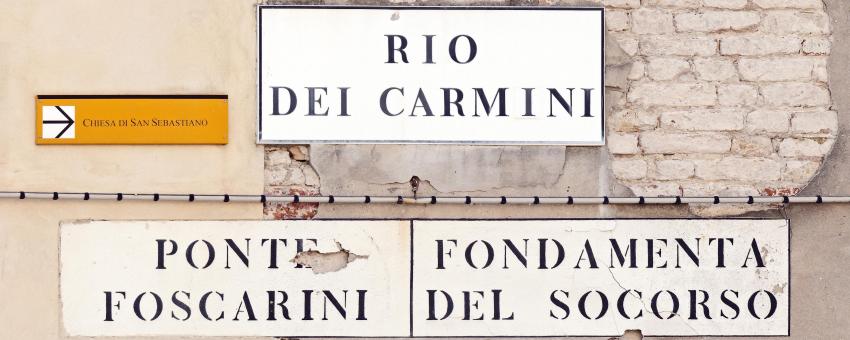 Last number is Sestiere S. Marco Last number is Sestiere S. Marco