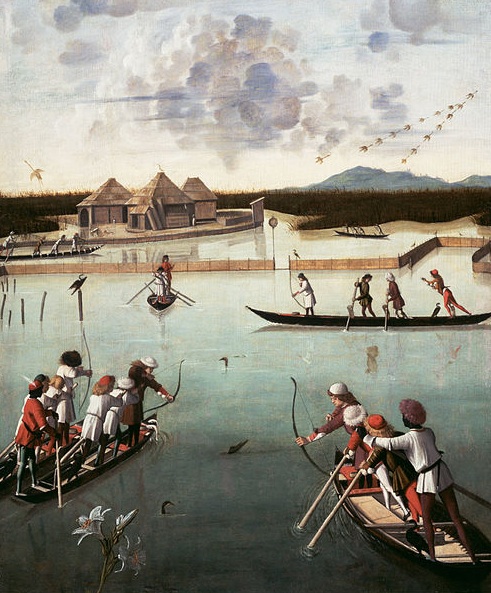 Hunting on the Lagoon, Vittorio Carpaccio Hunting on the Lagoon, Vittorio Carpaccio