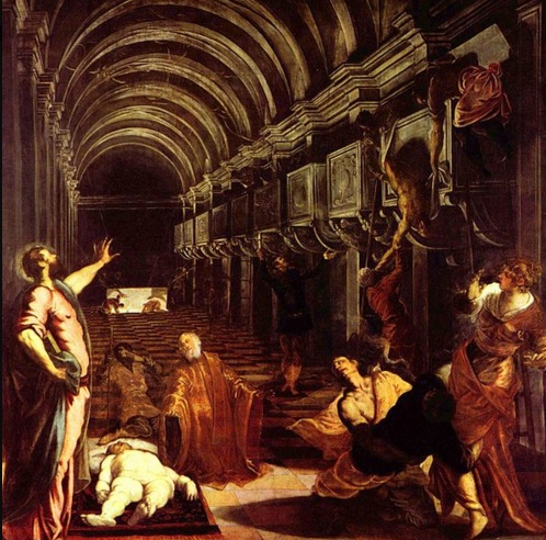 Finding the body of St Mark, by Tintoretto Finding the body of St Mark, by Tintoretto