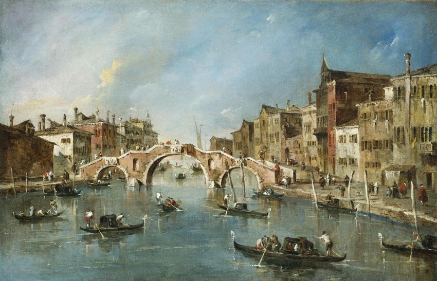 
View on the Cannaregio Canal, Venice