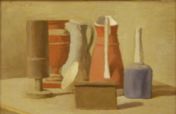 Morandi's vases and bottles