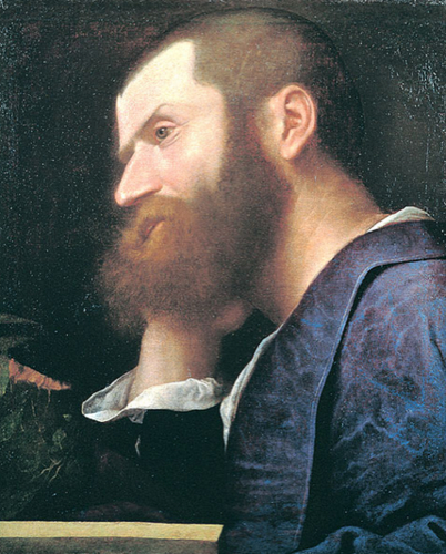 Portrait of Aretino by Titian