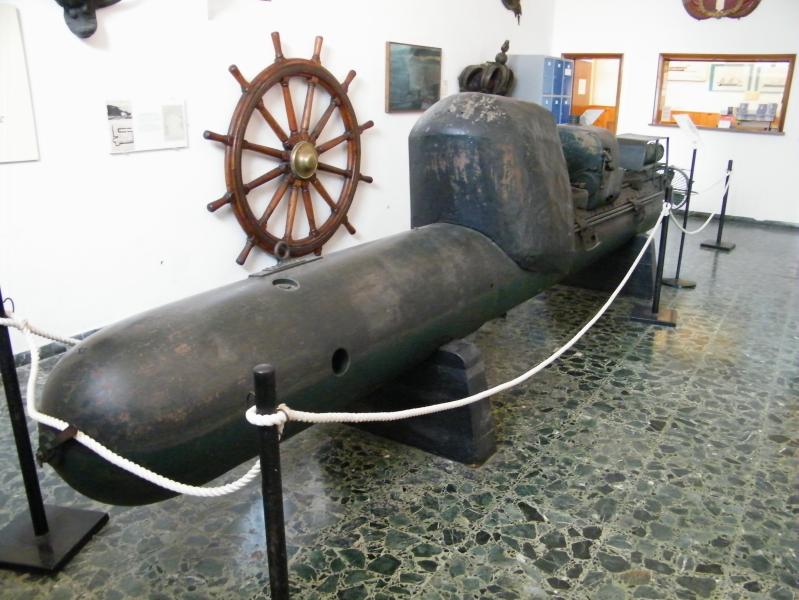 Italian Human torpedo exposed the Naval Museum in Venice