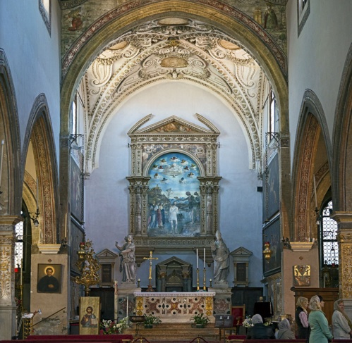 Interior of San Giovanni in Brágora