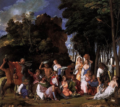 Feast of the Gods, Giovanni Bellini