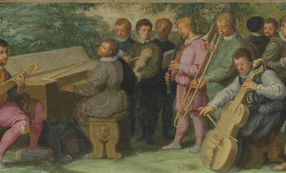 16th century Venetian Musicians, anonymous