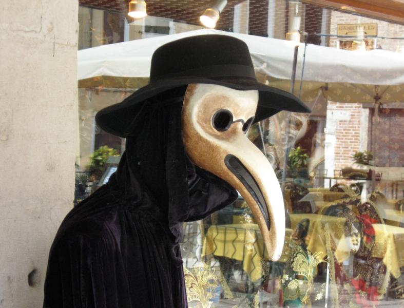 Plague doctor mask