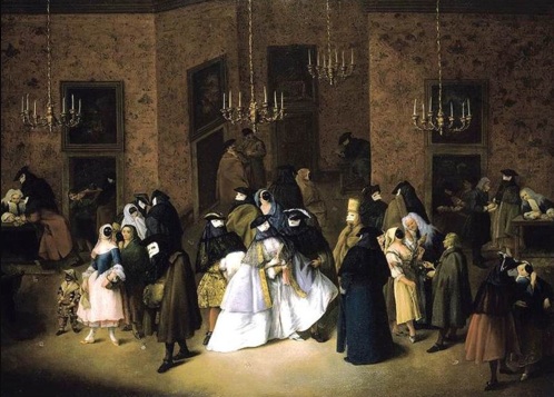 The Ridotto, by Pietro Longhi