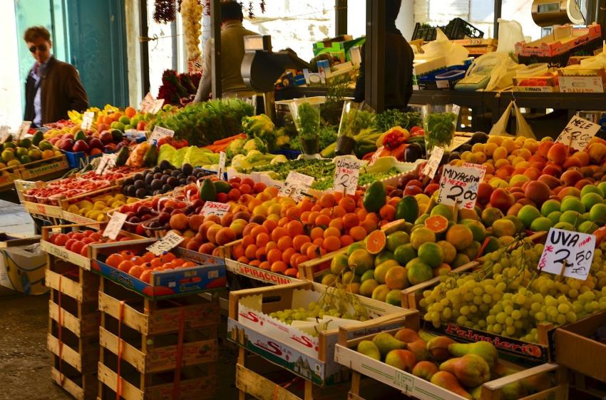 Rialto fruit market