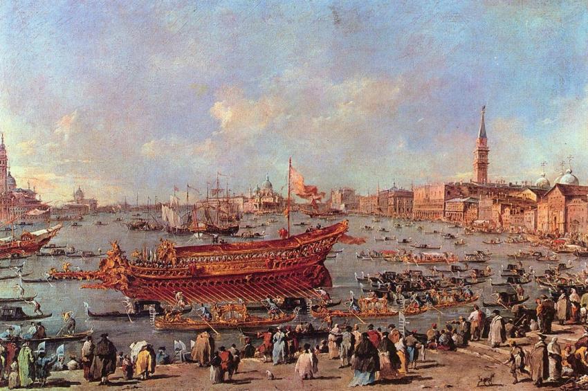 Francesco Guardi's Doge on the Bucintoro