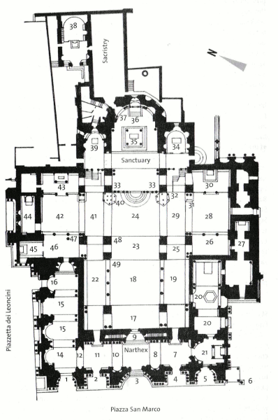 Plan of San Marco Plan of San Marco