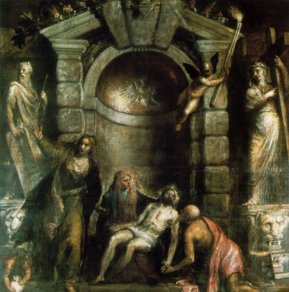 Pietà by Titian, in the Accademia