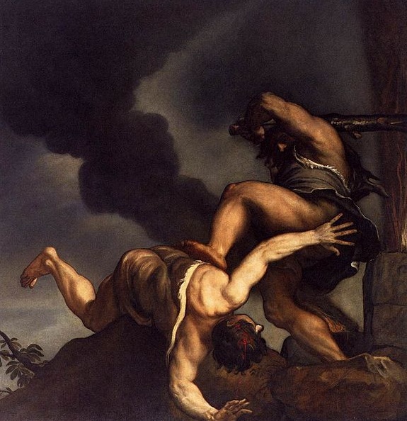 Cain and Abel, in S. Maria della Salute Cain and Abel, in S. Maria della Salute