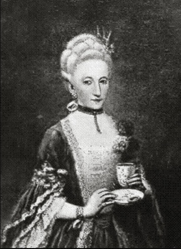 Copy of Longhi's portrait of Marina Q Benzon