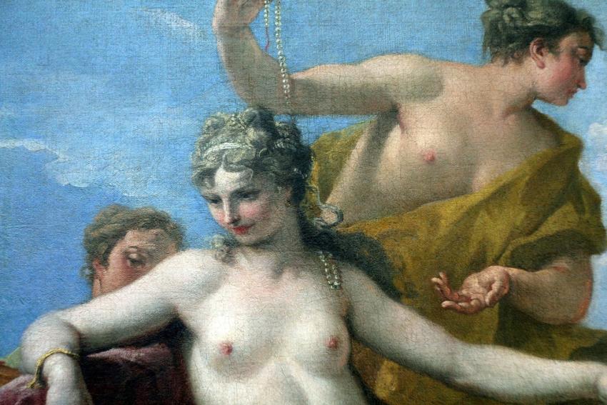 Detail from Sebastiano Ricci's Marine Venus