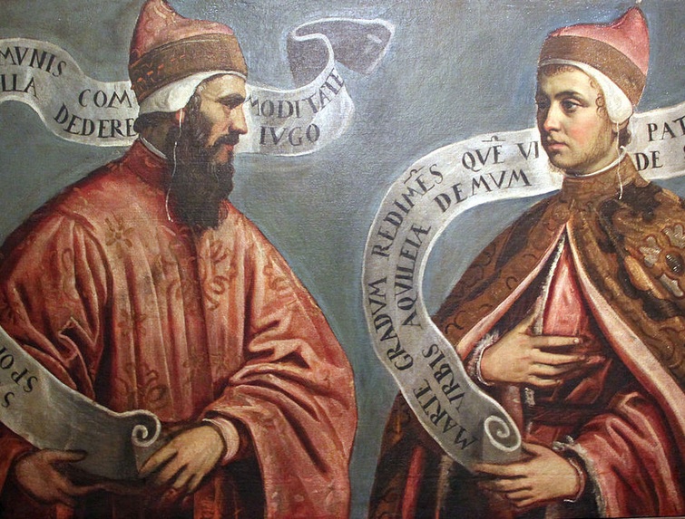 Orseolo Doges in Ducal Palace, by D. Tintoretto,