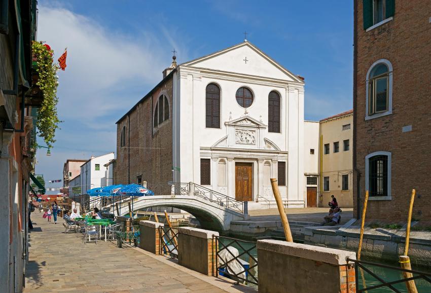Church of San Giuseppe di Castello in Venice.