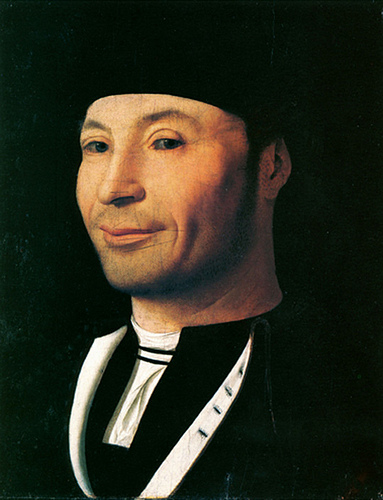 Antonello, Portrait of a man