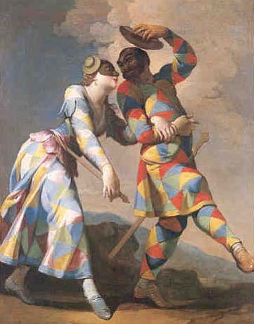 Giovanni Domenico Ferretti, Arlecchino e Colombina
