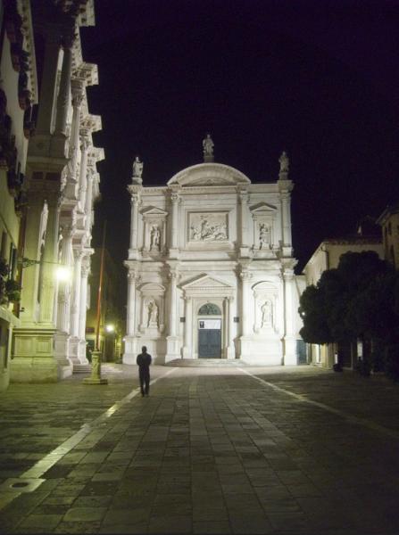 San Rocco at night