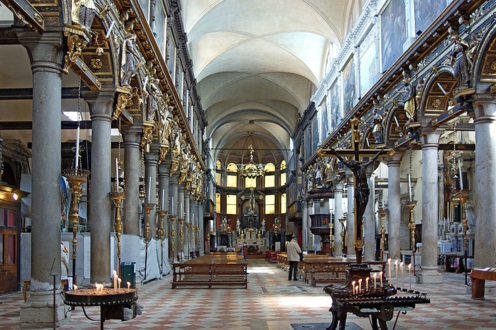 Interior of the Carmini