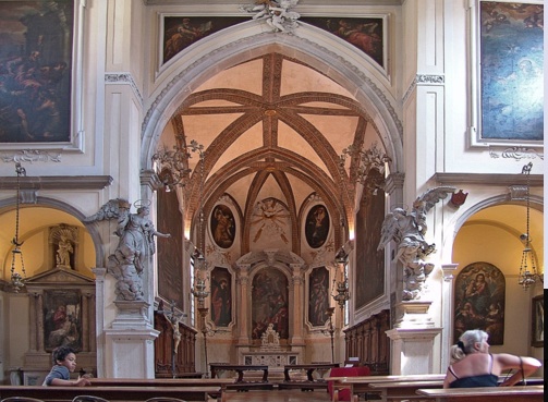Interior of S. Giovanni Evangelistra