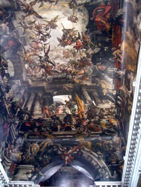 Fumiani's ceiling in San Pantalon