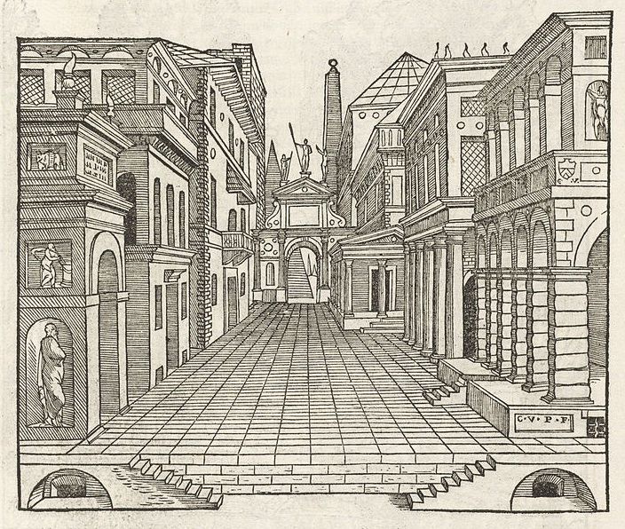 Illustration from the Books of Architecture