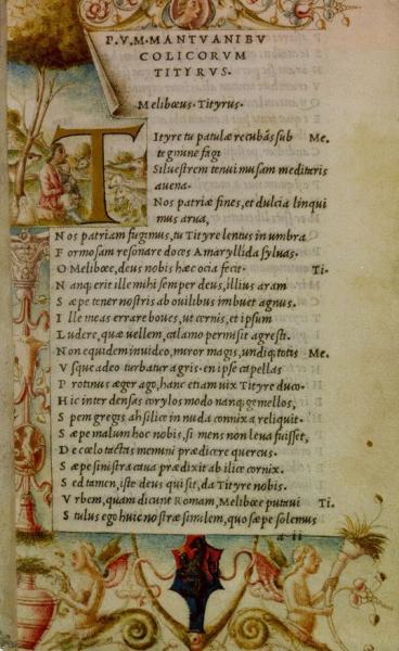Aldine Vergil of 1501 Aldine Vergil of 1501